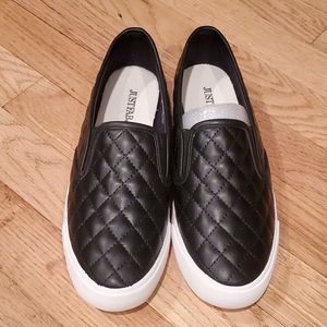 Quilted Slip On Shoes